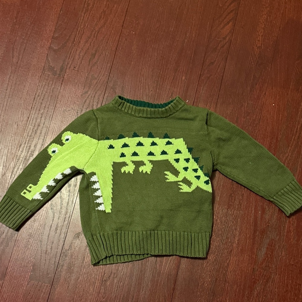 Alligator sweater
